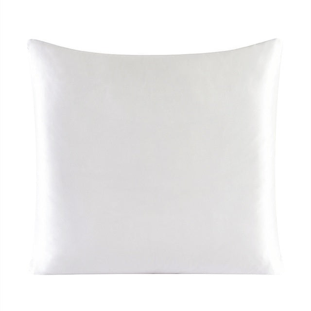 White pillow on a white background