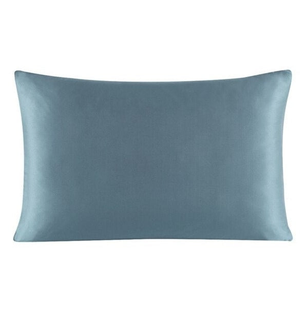 Steel Blue Mulberry Silk Pillowcase
