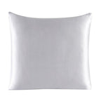 White satin pillowcase on a white background