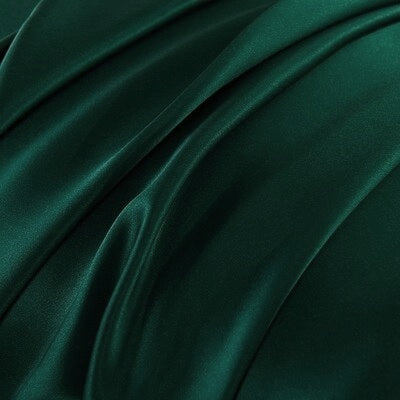 Dark green fabric with folds